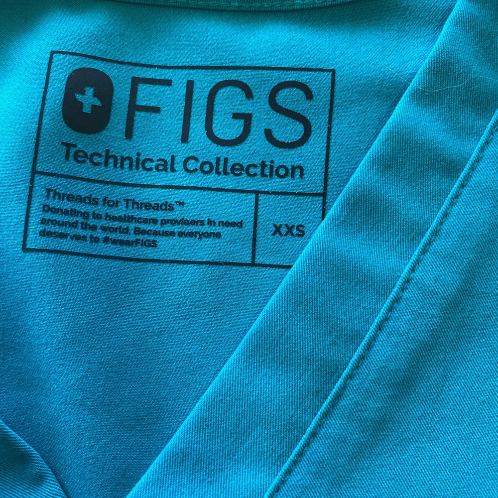 Figs Catarina Top - Teal